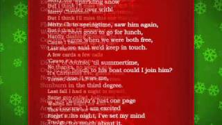 Waitresses Christmas Wrapping FULL VERSION  Lyrics [upl. by Margie463]