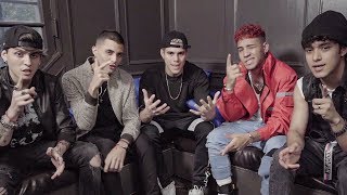 CNCO Reveal Favorite Lyric and Writing Process Behind New EP quotQue Quiénes Somosquot [upl. by Aphra]