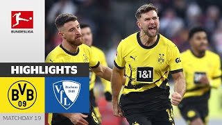 HatTrick Hero Füllkrug  Borussia Dortmund  VfL Bochum 31  Highlights  MD 19 – Bundesliga 2324 [upl. by Maud]