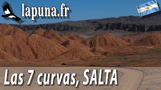 Puna de salta a tolar grande las sietes curvas [upl. by Jennica200]