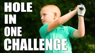 Hole in One Challenge  Dean did it [upl. by Mateya]