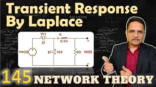 6  Transient Response Solved Example using Laplace Transform [upl. by Mumford]