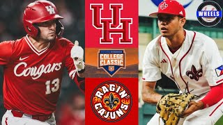 Houston v Louisiana CRAZY LATE NIGHT GAME  Astros Foundation College Classic  2024 NCAA Baseball [upl. by Acirred571]