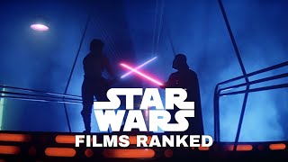 Star Wars Films Ranked [upl. by Hurd]