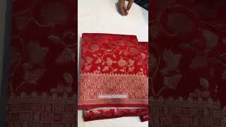 DUPION SEMI SILK SAREE ₹1550 shortvideo wedding trending [upl. by Geesey]