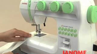 Imitación overlock Janome  ★★CASA RIZO [upl. by Gayn]