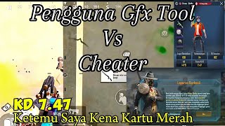 Pengguna Gfx Tool vs Cheater Kd 747 Aim di Kepala Semua [upl. by Llenehc]