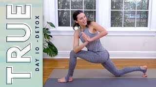 TRUE  Day 10  DETOX  Yoga With Adriene [upl. by Ailefo]