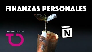 Plantilla para Finanzas Personales en Notion [upl. by Eldin]