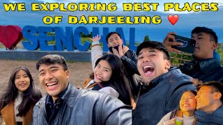 Behen ke sath morning vlog Darjeeling 😍❤️😱  Must visit places of Darjeeling [upl. by Noyar]