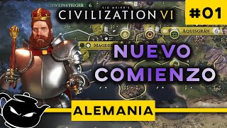 EMPEZAMOS CON FEDERICO• ALEMANIA • CIVILIZATION 6 01 • Gameplay Español DEIDAD [upl. by Aihseym]