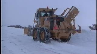 Motor Grader Snow Removal Operator Training [upl. by Rexanne]