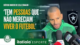 WEVERTON REPUDIA BONECOS DE LEILA E EDNALDO A GENTE ESPERA RESPEITO [upl. by Yanttirb]