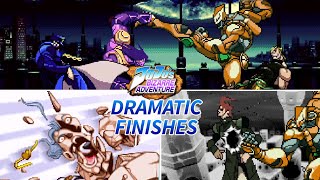 Dramatic Finishes in JoJo HFTF [upl. by Parrisch326]