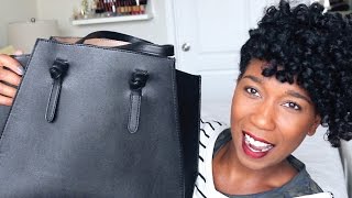 Whats In My Handbag Fall 2015 Edition  Whitney White [upl. by Keefer98]