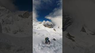 High Altitude mountaineering in the beautiful Nepal Himalayas everest mountains shorts amazing [upl. by Thanasi]