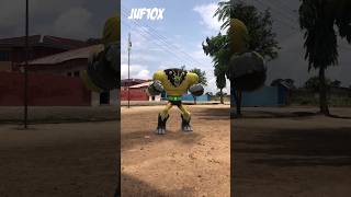 Ben 10 Transformation in REAL LIFE SHOCKSQUATCH ben10 animation 3d [upl. by Linda]