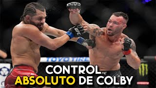 Control ABSOLUTO de Colby Covington vs Jorge Masvidal  UFC 272 resultados y análisis [upl. by Ruhtracm719]