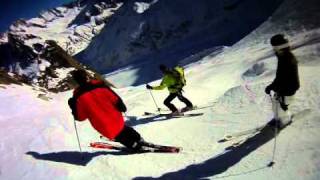 Vallee Blanche Chamonix Off Piste Skiing [upl. by Akima]