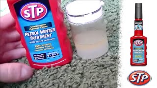 STP water remover fuel stabilizer STP Środek do usuwania wody z układu paliwowego TEST [upl. by Snoddy]