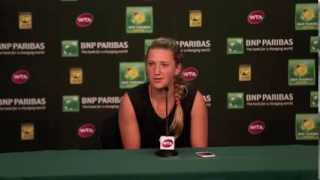 Victoria Azarenka Second Round Press Conference [upl. by Zarger]