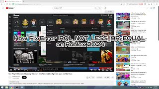 How Fix Error IRQLNOTLESSOREQUAL on Roblox 2024 [upl. by Irme]