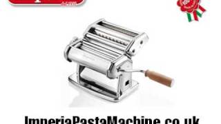 Imperia Pasta Machine  How To Make The Perfect Pasta [upl. by Gnad]