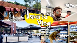 ISPARTAYA DÖNDÜM  Ufak Şehir Turu Market Alışverişi Isparta Vlog 🌹 [upl. by Enyahc]