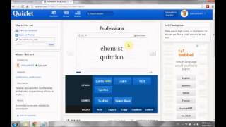 Cómo usar Quizlet en Español parte1 Tutorial [upl. by Ednalrym]