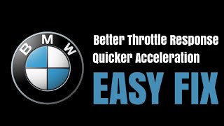 How To Reset Throttle Body Sensor On A BMW E60  E61 Auto For Better Response amp Acceleration [upl. by Fulvia]