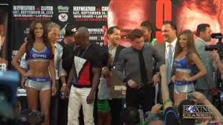 Mayweather vs Canelo  The One New York Press Conference [upl. by Ardaed]