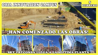 🚧 ORIA INNOVATION CAMPUS ¡POR FIN HAN COMENZADO LAS OBRAS  MADRID 5 FEBRERO 2024 🚧 [upl. by Dadelos547]