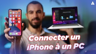 Comment connecter un iPhone à un PC de toutes les manières possibles [upl. by Marbut541]