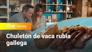 Chuletón de vaca rubia gallega con gratén de patatas  Menudos Torres  RTVE Cocina [upl. by Mandych]