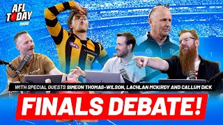 AFL Finals Week 2 Big Questions Trade Rumours amp Premiership Predictions  AFL Today [upl. by Tlihcox]