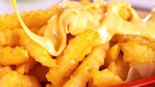 How to Make Nathans Cheese Fries [upl. by Gwenette]