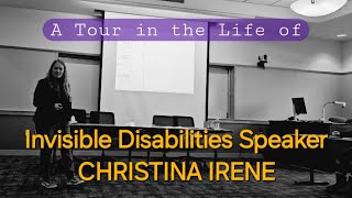 Invisible Disabilities Speaking Tour February 2024 [upl. by Arodoet945]