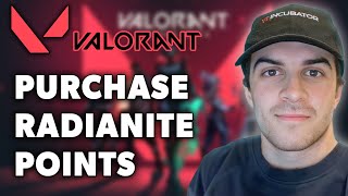 VALORANT Console How to Purchase RADIANITE Points Tutorial PS5 amp Xbox Series XS [upl. by Morrell]