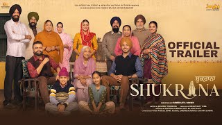 Shukrana Official Trailer  Amrit Maan  Neeru Bajwa  Jass Bajwa  New Punjabi Movie 2024 [upl. by Coco]