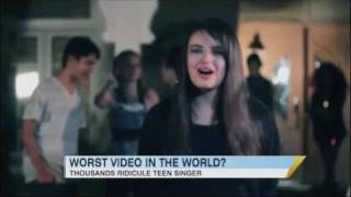 Worst Song Ever Rebecca Black Responds I Dont Think Im the Worst Singer 031811 [upl. by Adnesor659]