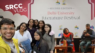 DU Literature Fest • SRCC • Shri Ram College Tour • CUET • Delhi University Vlog • J Sai Deepak ✨ [upl. by Absa]