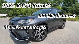 IT’S HERE 2022 Toyota RAV4 PRIME changes Update discussion [upl. by Sloan]