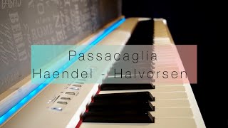 Passacaglia  Haendel  Halvorsen Piano [upl. by Etterb360]