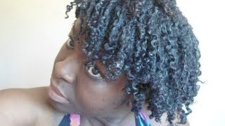 53 Wash amp Go natural hair  Smooth amp Scissor Technique [upl. by Carilla]