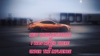 New York Nagaram x I Was Never There x Under The Influence Audio Edit l Car Edit l [upl. by Saiasi393]