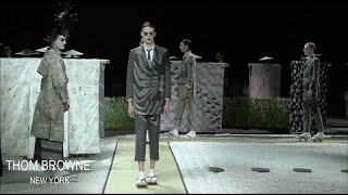 Thom Browne Spring 2016 Menswear [upl. by Marabelle]