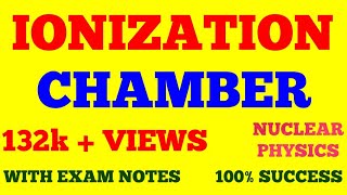 IONISATION CHAMBER  IONIZATION CHAMBER  NUCLEAR PHYSICS  WITH EXAM NOTES [upl. by Ecurb]