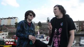 The Front Bottoms interview w City Of Punk [upl. by Yditsahc]