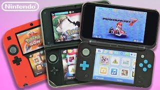 New Nintendo 2DS XL vs 2DS vs 3DS XL  The ULTIMATE Nintendo Handheld Comparison [upl. by Retsevel761]