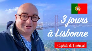 3 jours à Lisbonne capitale du Portugal VLOG  Janvier 2024 [upl. by Courcy]